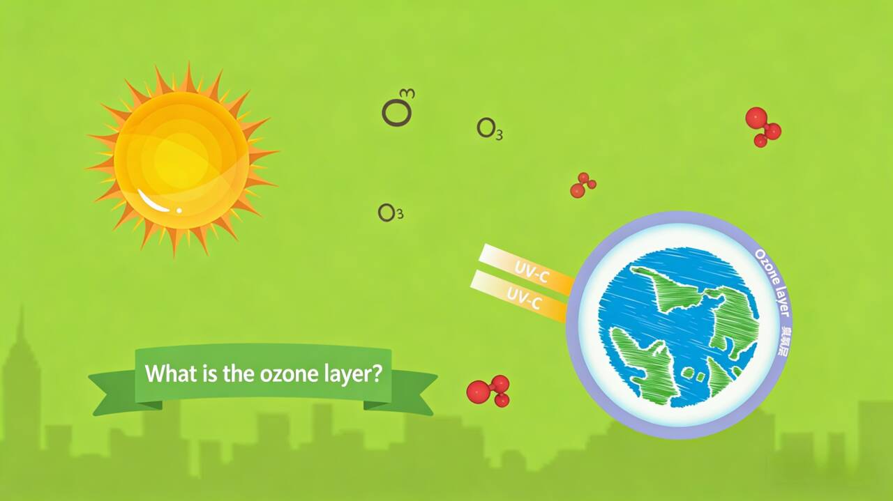 how is ozone produced? capa de ozono