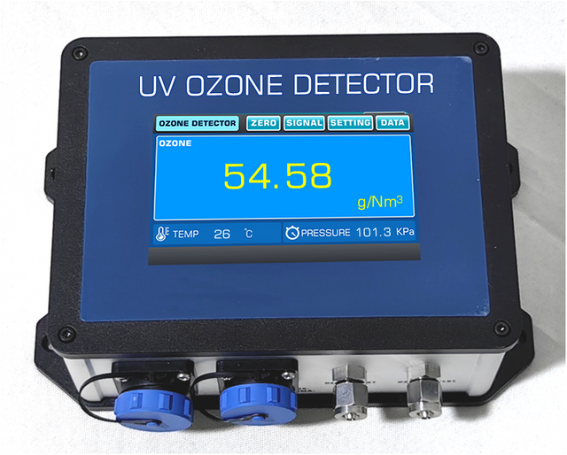 Detector de agua con ozono Flygoo UVOZ-200 de alta precisión 0-200 gNm3