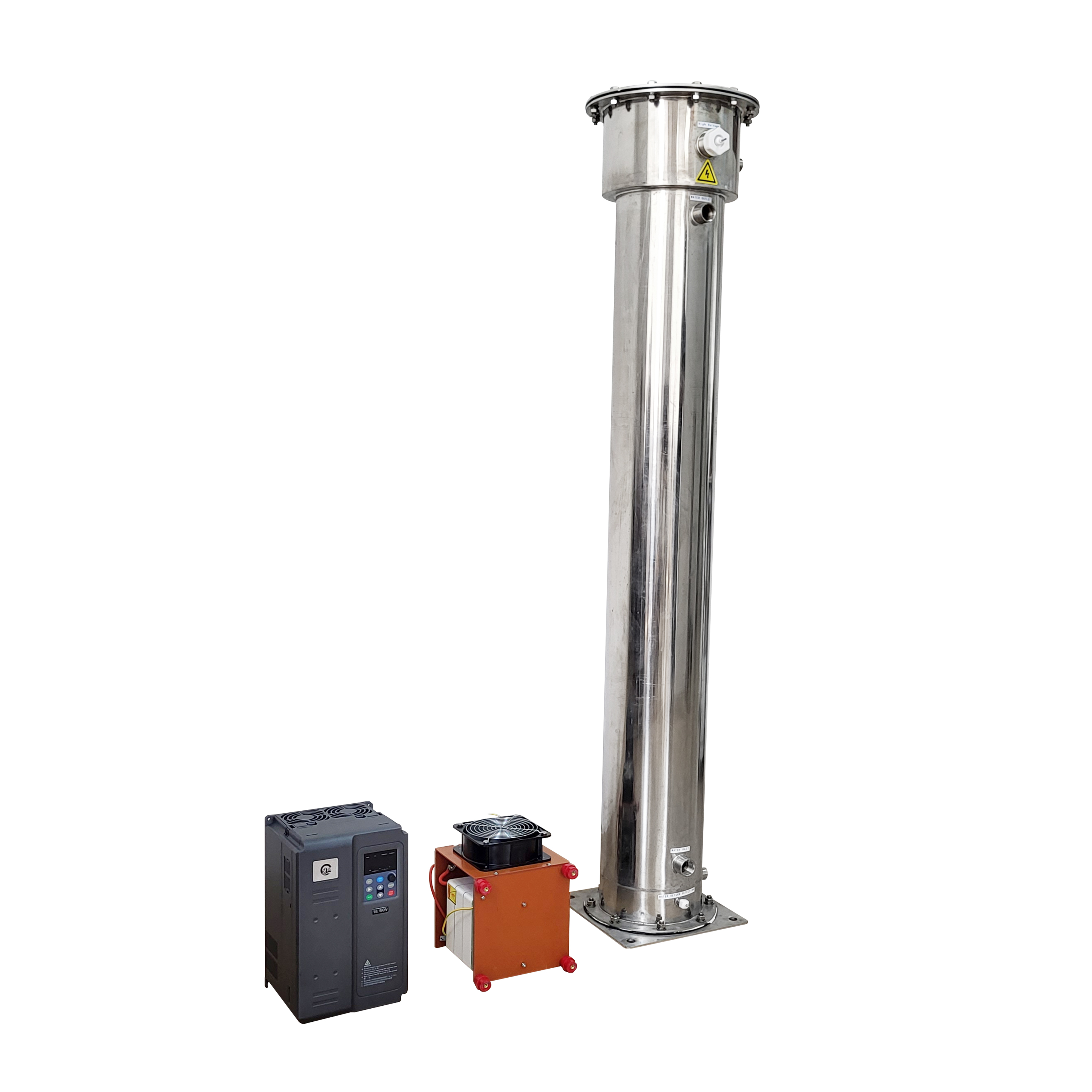 Recambios industriales del generador del ozono del tubo del ozono del cuarzo de la refrigeración por agua 500g