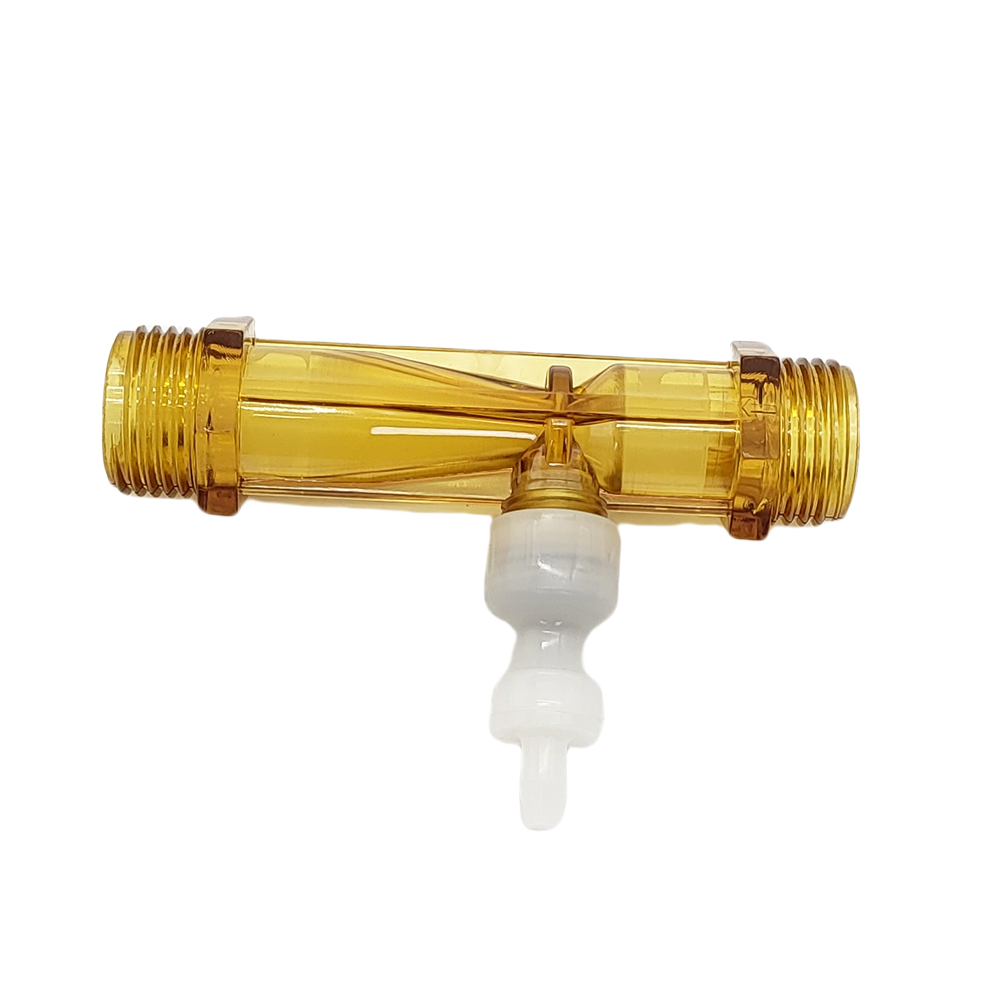 Inyector Venturi de PVDF con válvula para maquinaria de tratamiento de agua con ozono