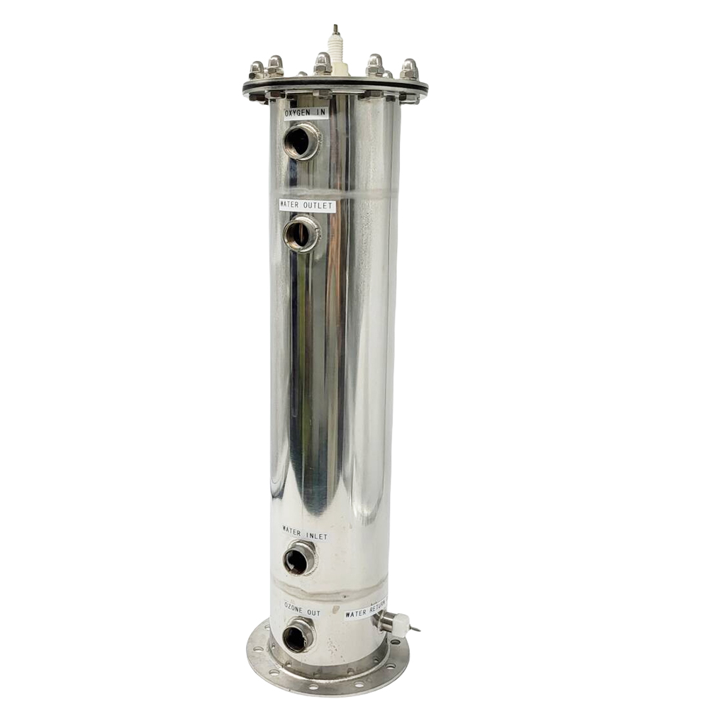 piezas del generador del ozono del tubo del ozono del vidrio de cuarzo refrigerado por agua de 20g 30g