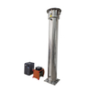 Recambios industriales del generador del ozono del tubo del ozono del cuarzo de la refrigeración por agua 500g