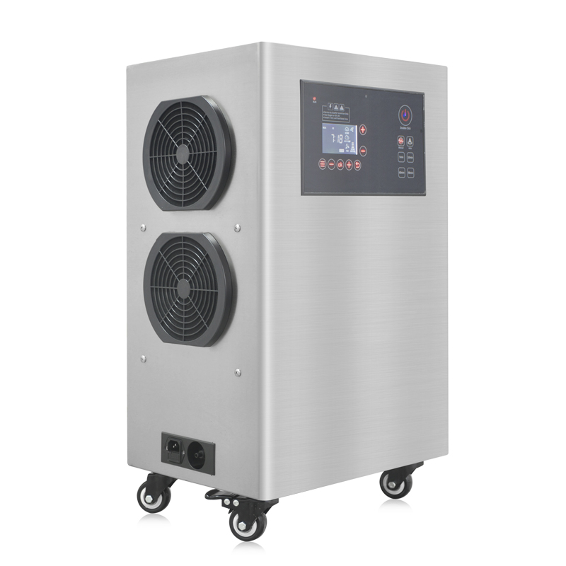 Potente máquina generadora de ozono para desinfección de aire y agua de plantas alimenticias