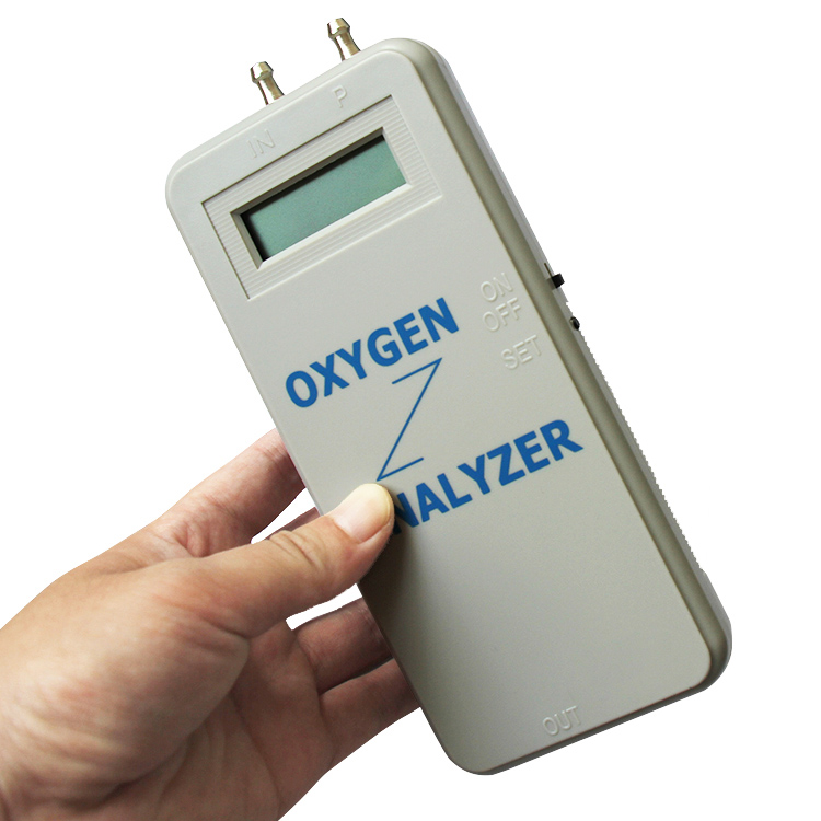 Analizador portátil de pureza de oxígeno para probar la pureza del concentrador de oxígeno
