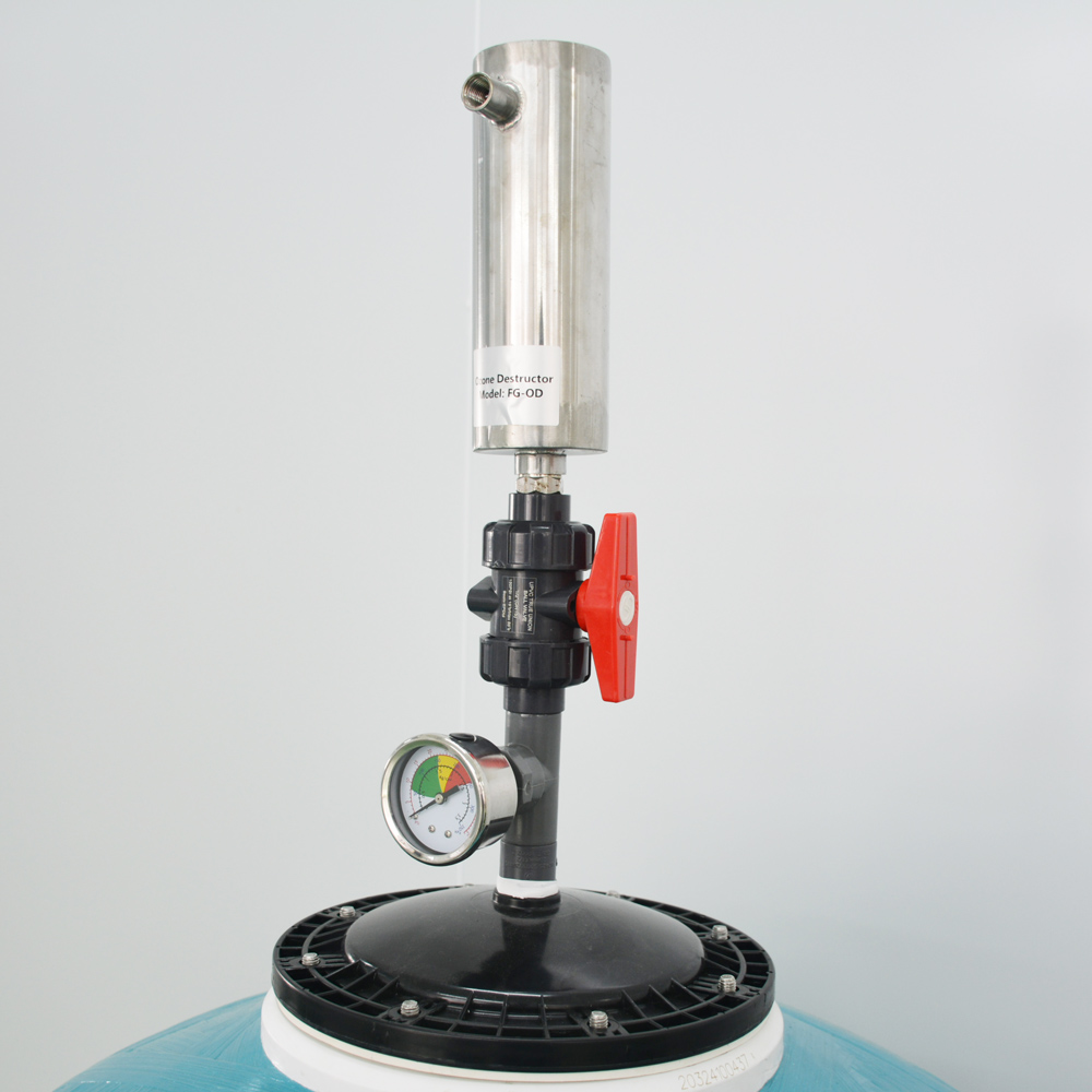Filtros de arena para piscinas, filtración de agua de fibra de vidrio, reactor de ozono para tratamiento de agua