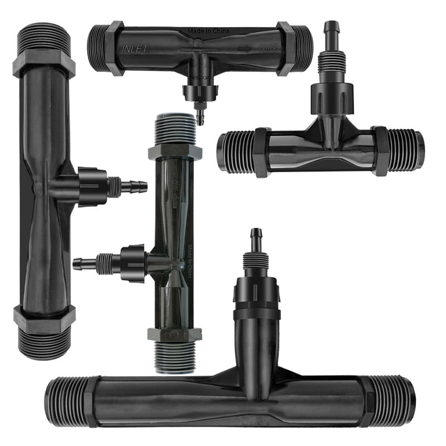 14'' 12'' 34'' 1'' 1,5'' 2'' Pvc del inyector de PVDF Venturi de la pulgada para el tratamiento de agua del ozono