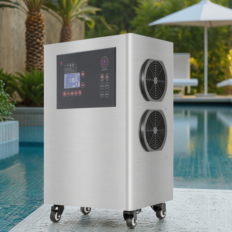 Potente máquina generadora de ozono para desinfección de aire y agua de plantas alimenticias