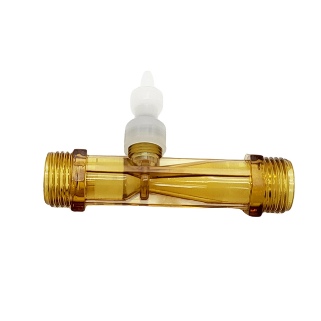 Inyector Venturi de PVDF con válvula para maquinaria de tratamiento de agua con ozono