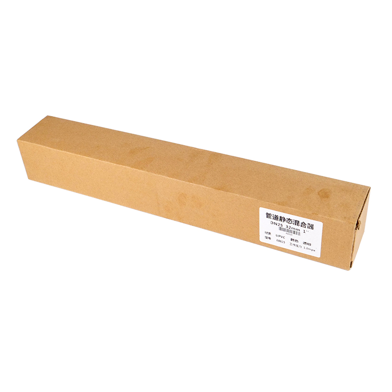 Mezclador estático de UPVC para mezclar gas ozono y agua