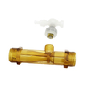 Inyector Venturi de PVDF con válvula para maquinaria de tratamiento de agua con ozono