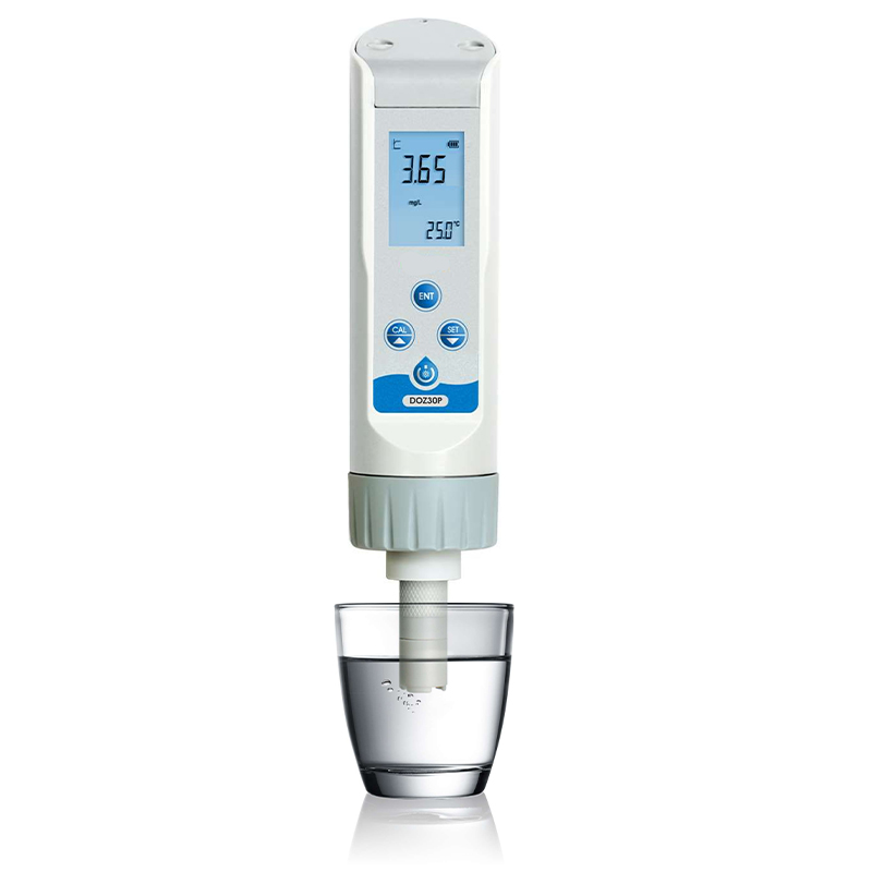 Medidor de agua de ozono disuelto portátil de polarografía potenciométrica 0-20PPM