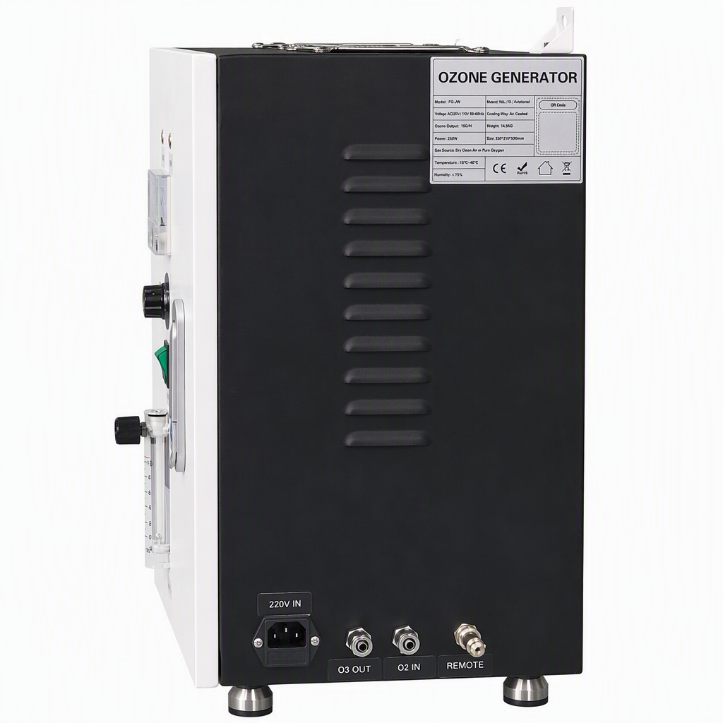 Generador de ozono refrigerado por aire con descarga Corona OzonPool 12G 16G para piscina