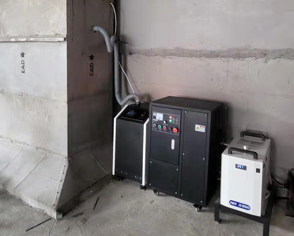 Generador de ozono para el tratamiento de gases de alcantarillado (control de olores)