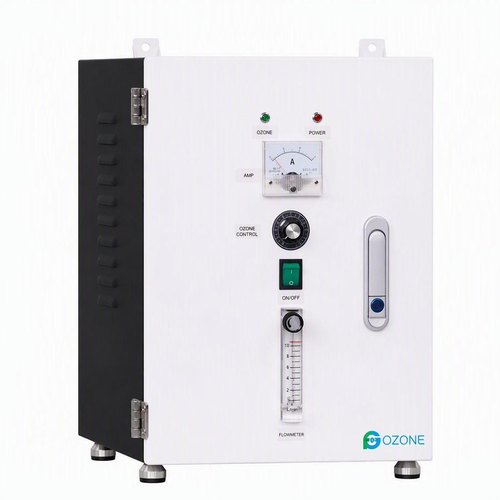 Generador de ozono refrigerado por aire con descarga Corona OzonPool 12G 16G para piscina
